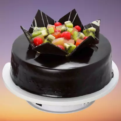 Licious Fruit Chocolate Cake