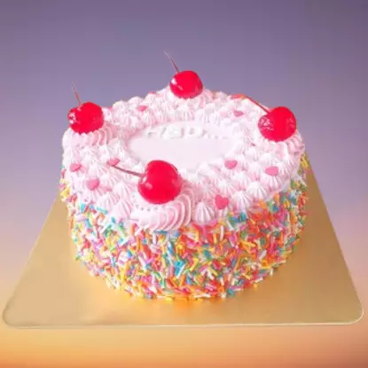 Delight Strawberry Cake 