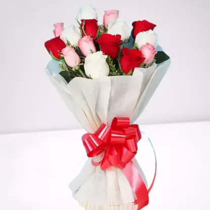 15 mixed Roses Bouquet