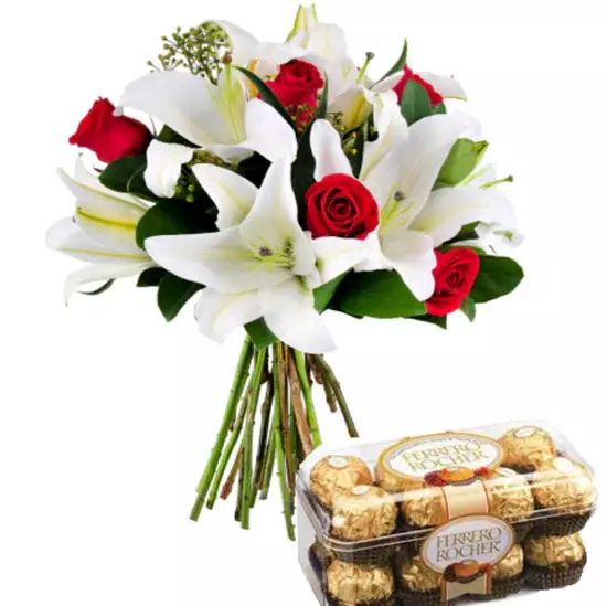 Ferrerorocher N Mix Flower Surprise Gift