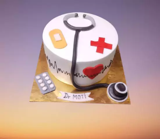 Picture of Doctor Theme cake