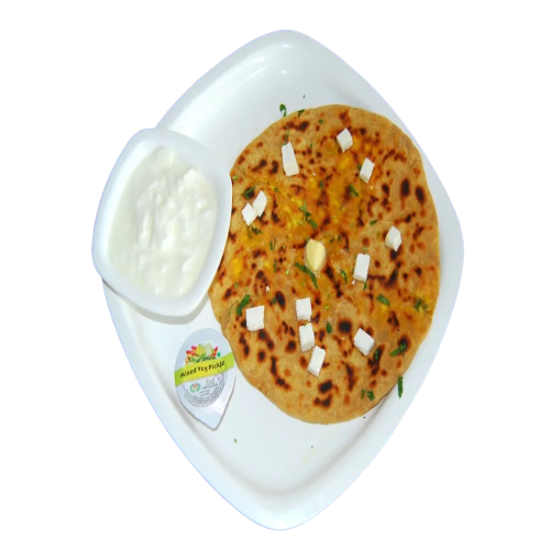 Picture of Paneer Paratha With Dahi