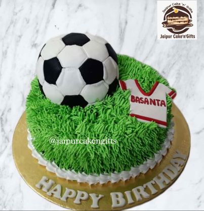 Picture of Football theme Cake
