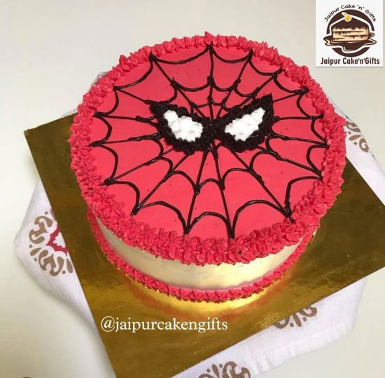 Picture of Spiderman Cake