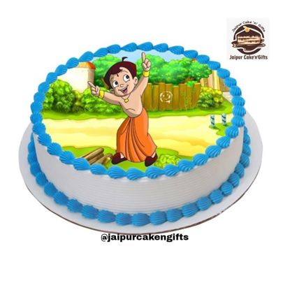 Picture of Chhota Bheem Cartoon Cake