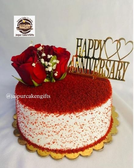 Picture of Red Velvet Rose Cake