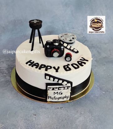 Picture of Photographer Cake Design