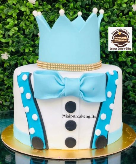 Picture of Blue King Style Cake