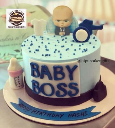 Picture of Baby Boss Theme Cake