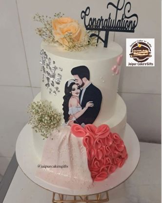 Picture of Couple Design Cake