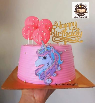 Picture of Simple unicorn Cake