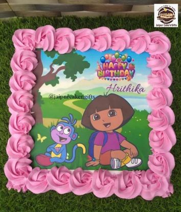 Picture of Dora Photo Cake