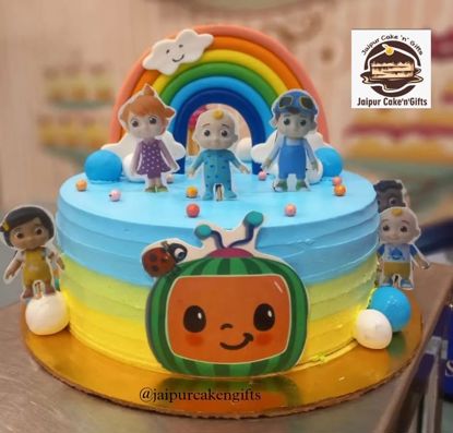 Picture of Cocomelon Theme Cake