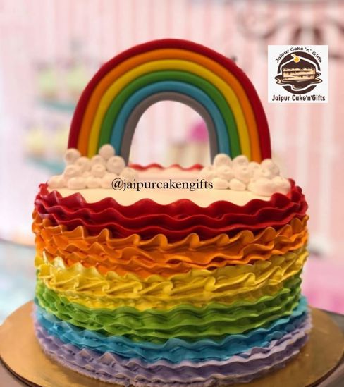 Picture of Rainbow Cake Design