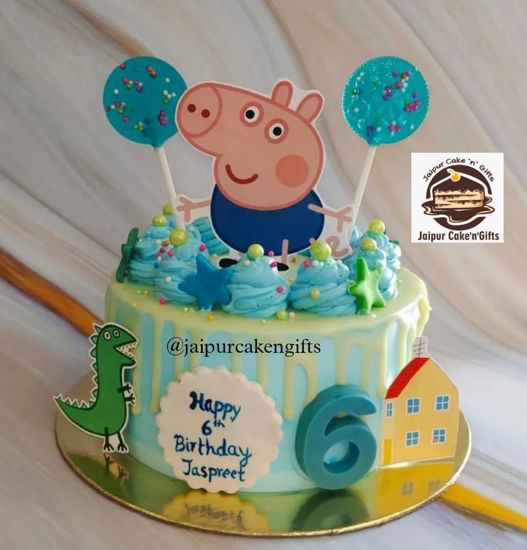 Picture of Pepa Pig Theme Cake