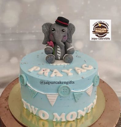 Picture of Cute Elephant Cake