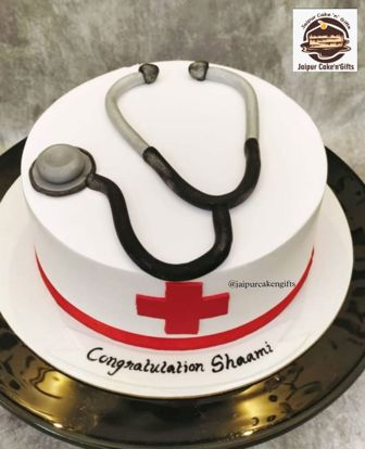 Picture of Simple Doctor Theme Cake