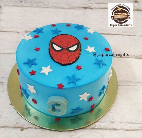Picture of Spiderman Cake Design